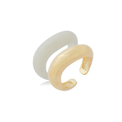 Foto Anel Duplo Resina