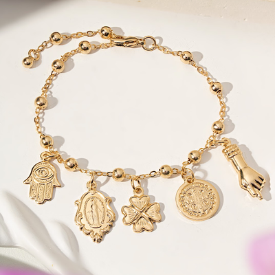 Foto Pulseira Patuás Pendentes