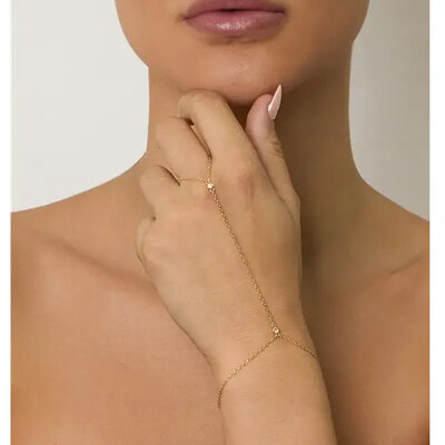 FotoPulseira de Mão em Prata 925