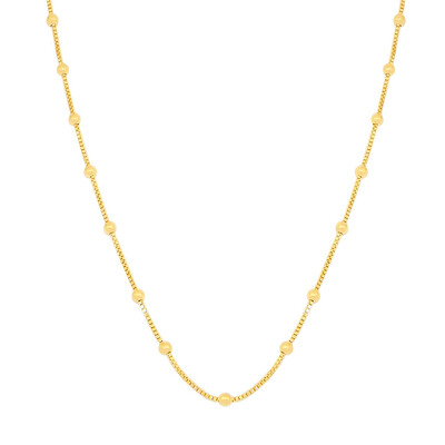 Foto Colar Longo Mini Bolinhas (80 cm)