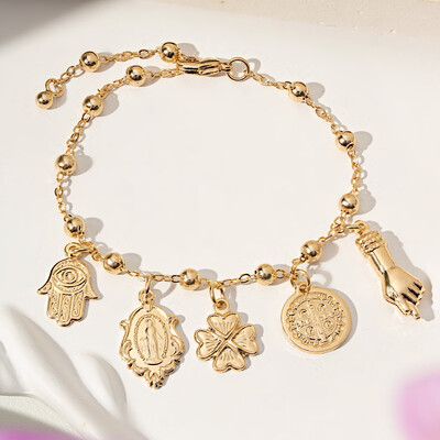 Foto Pulseira Patuás Pendentes