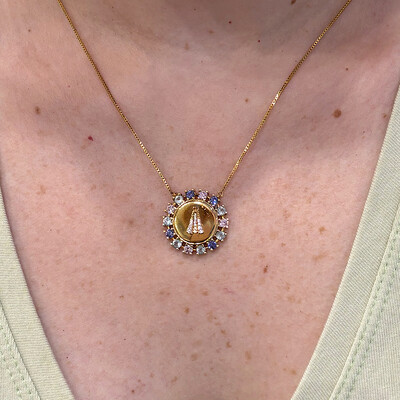 FotoColar Nossa Senhora Aparecida Prata 925