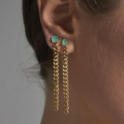 FotoBrinco Corrente Gota Turmalina