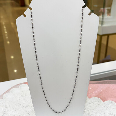 Foto Colar Longo Perolinhas