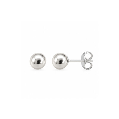 Foto Brinco Ball 4mm Prata 925