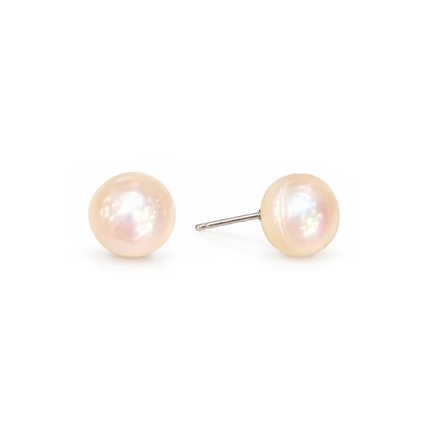 Brinco Pérola Shell P Prata 925