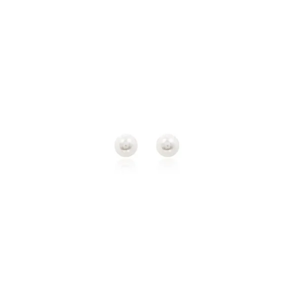 Brinco Pérola Shell 5mm