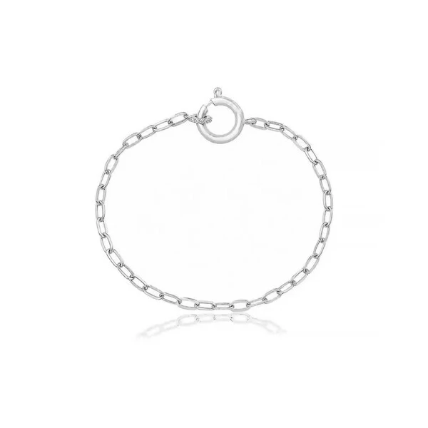 Pulseira Elos, Fecho Boia com Zircônia