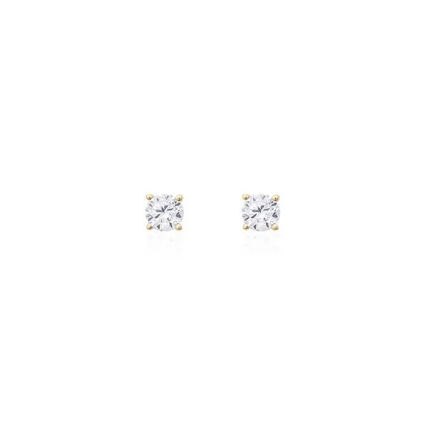 Brinco Ponto de Luz 3mm Prata 925
