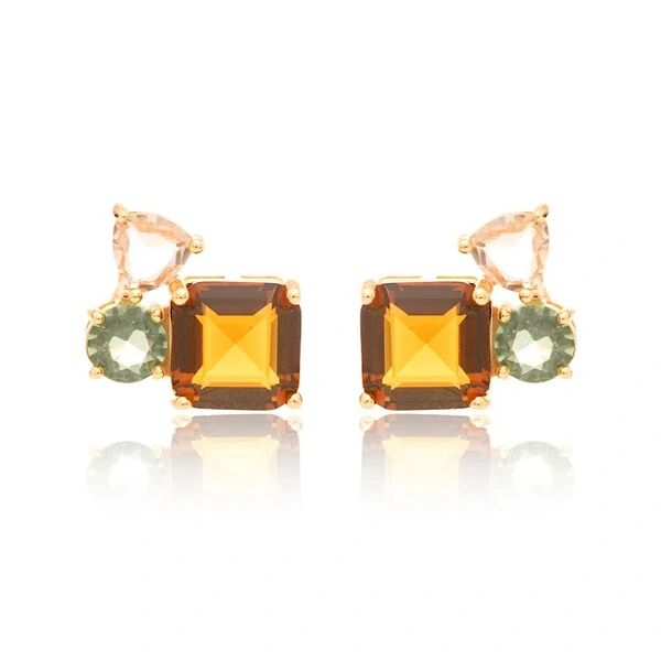 Brinco Formas Cristais