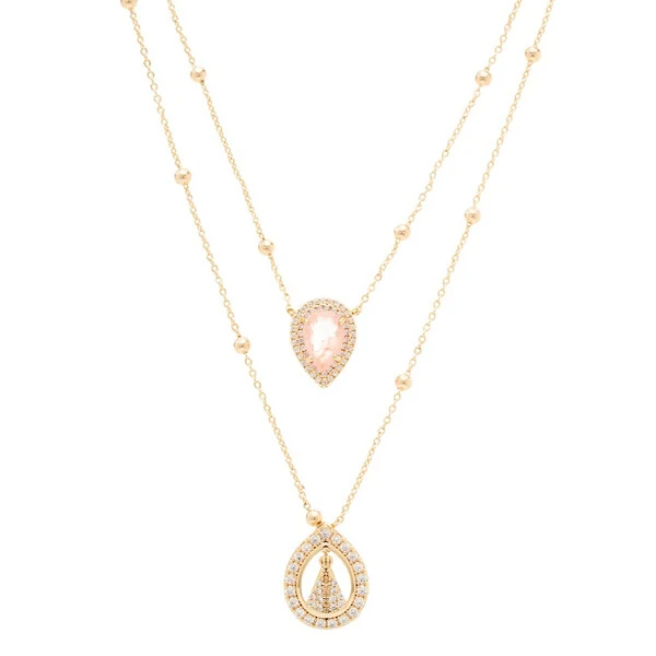 Escapulário Nossa Senhora Aparecida e Morganita