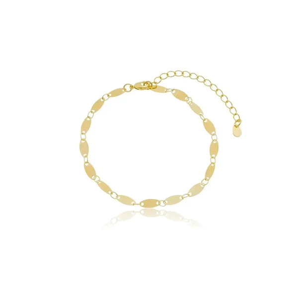Pulseira Chapinhas Oval