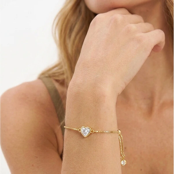 Pulseira Coração Ajustável