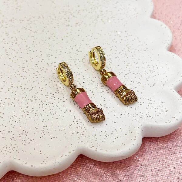 Argola Figa Esmaltada