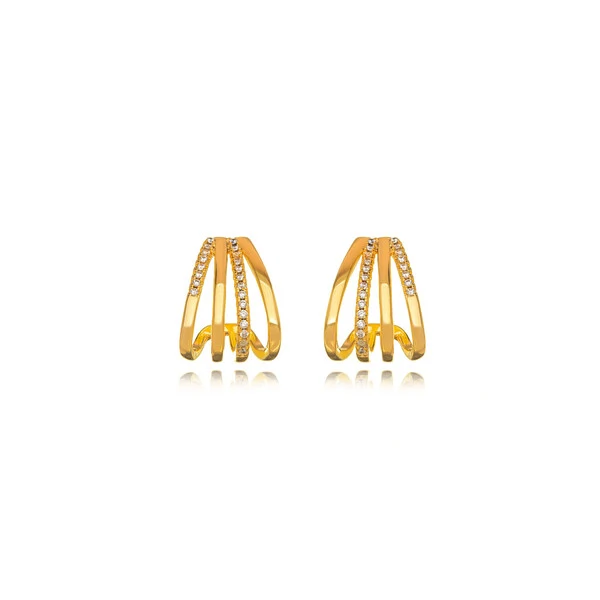Brinco Quatro Filetes