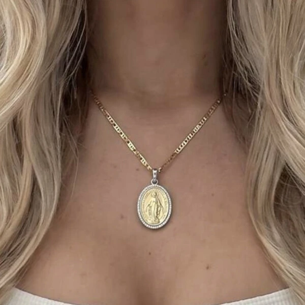 Pingente Nossa Senhora das Graças Duo