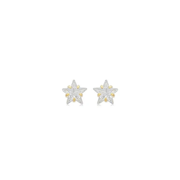 Brinco Estrela Ouro