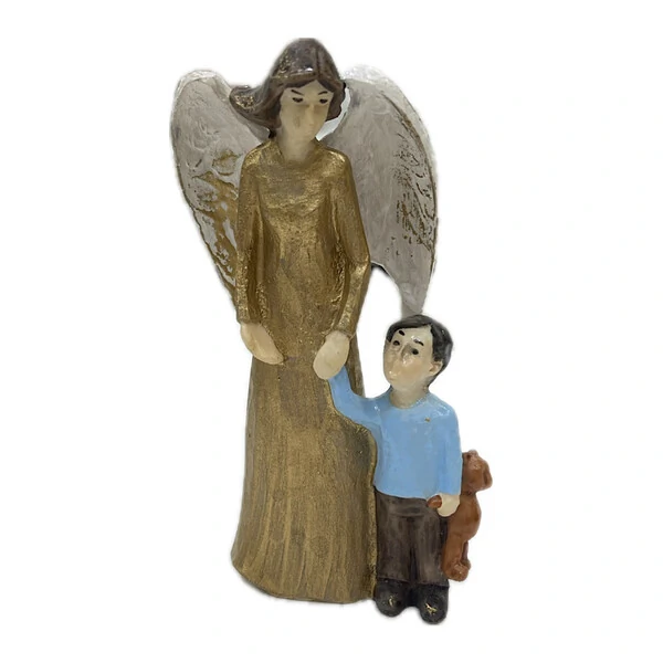 Anjo da Guarda e Menino Gesso