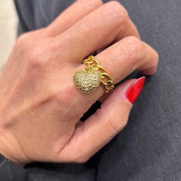 Anel Elos e Coração