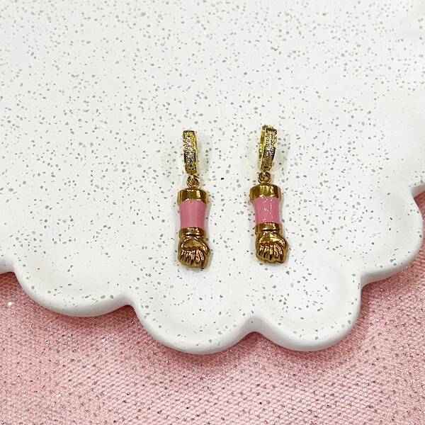 Argola Figa Esmaltada