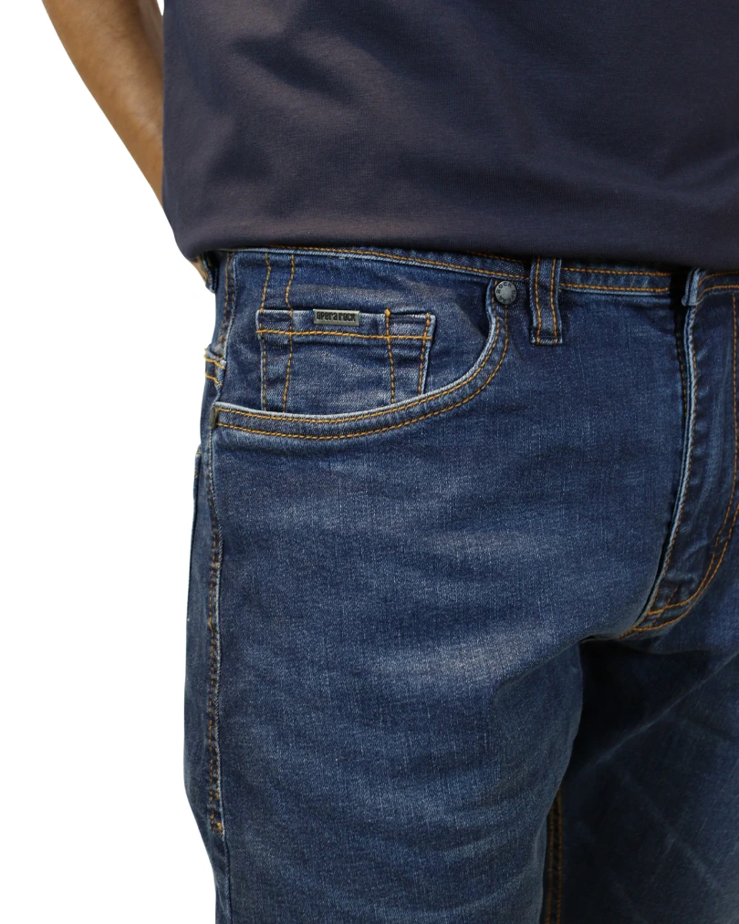 FotoCalça Masculina Skinny Escura