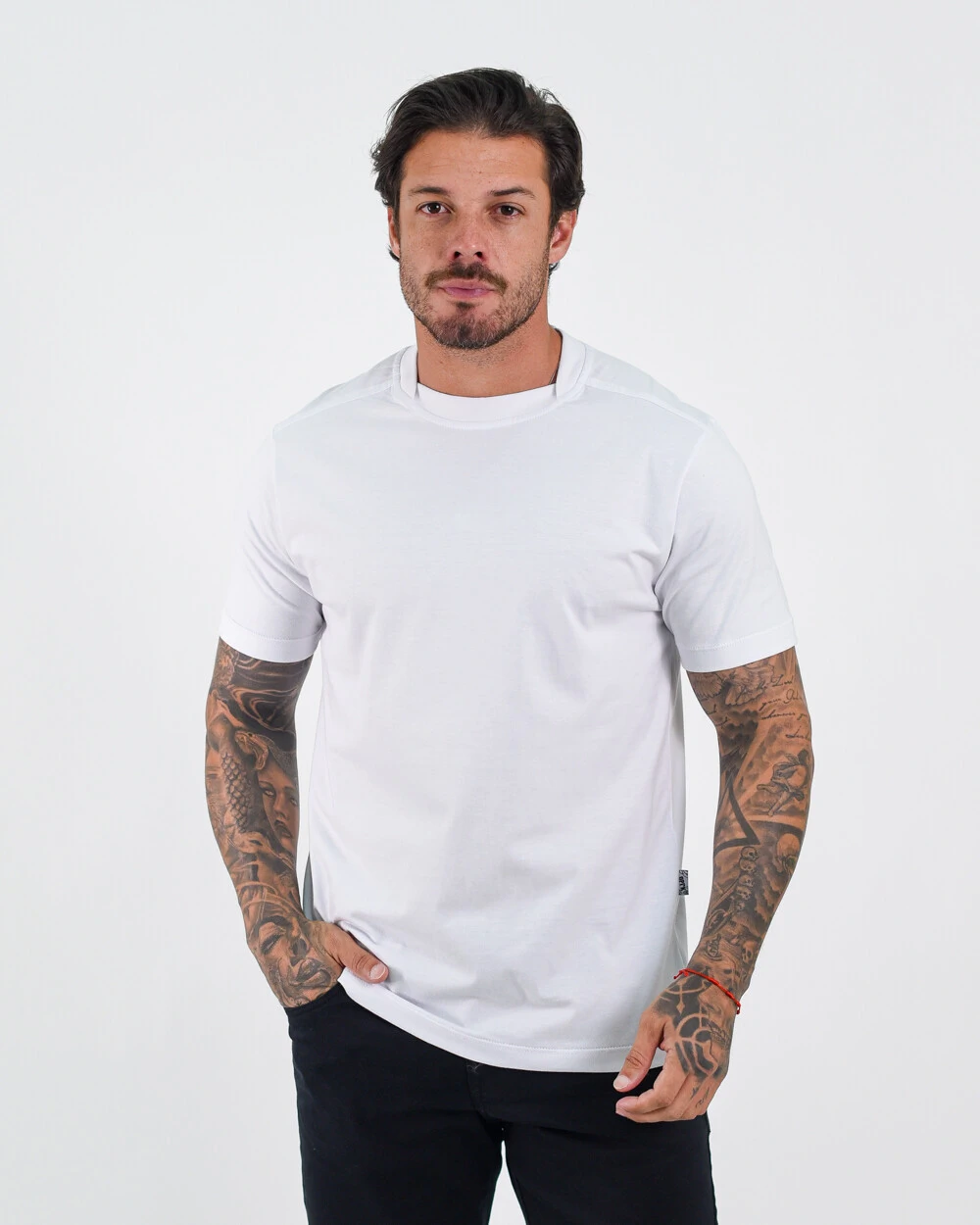 Foto T-Shirt Gola Sobreposta