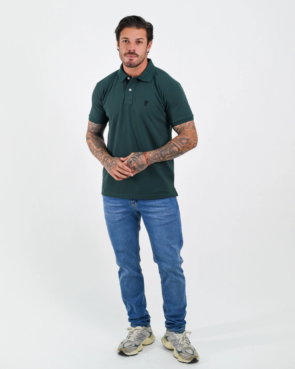 Foto Calça Masculina Slim Média