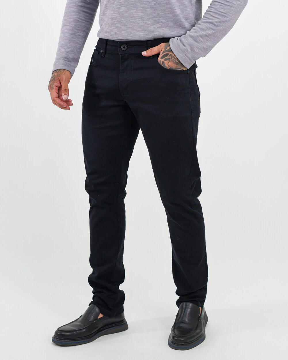 Foto Calça Masculina Slim Black Alicate