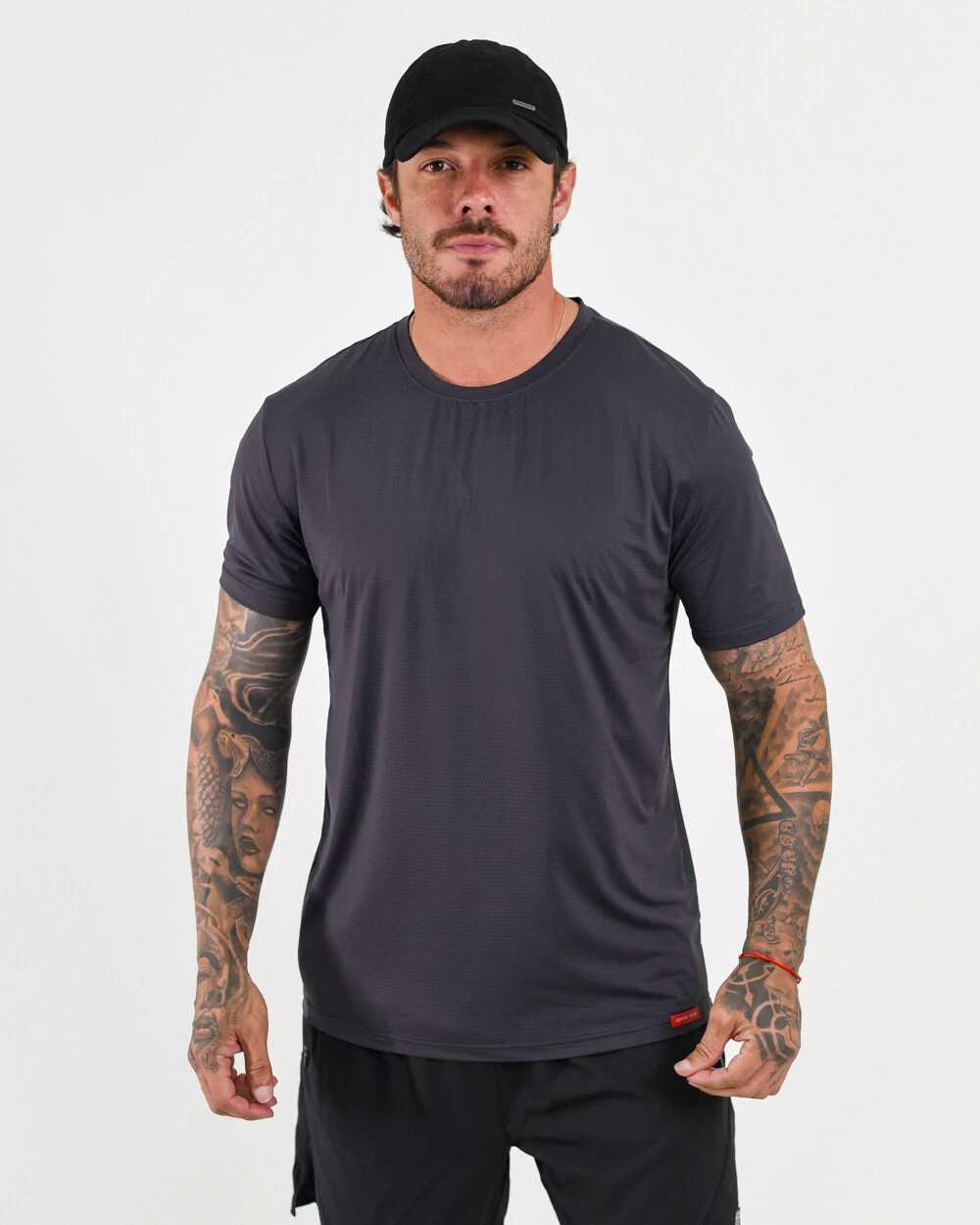 Foto T-Shirt Masculina Poliamida
