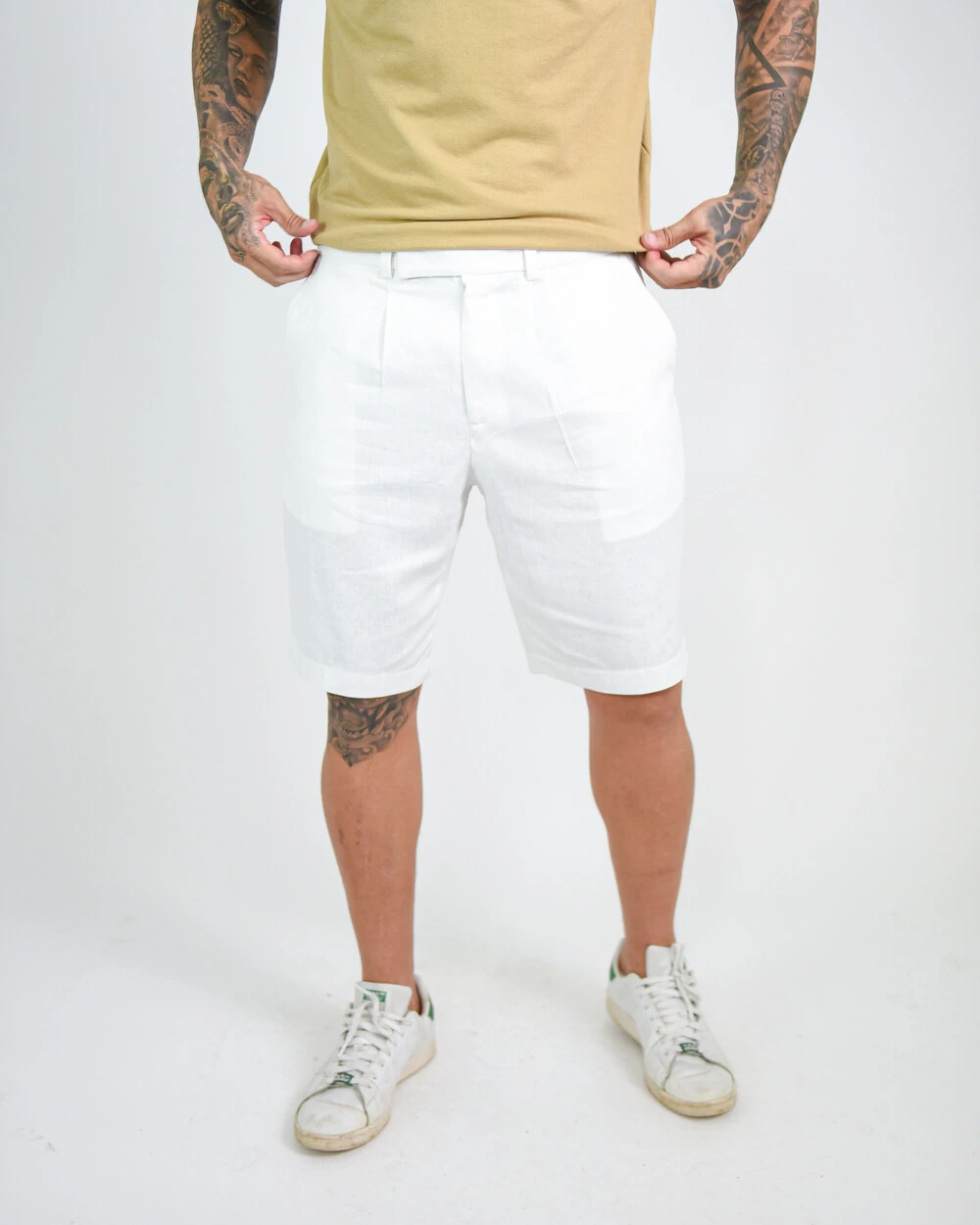 FotoBermuda Linho Passante