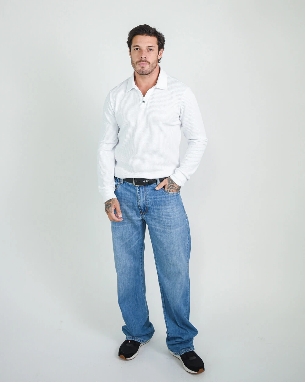 FotoCalça Masculina Over Reta