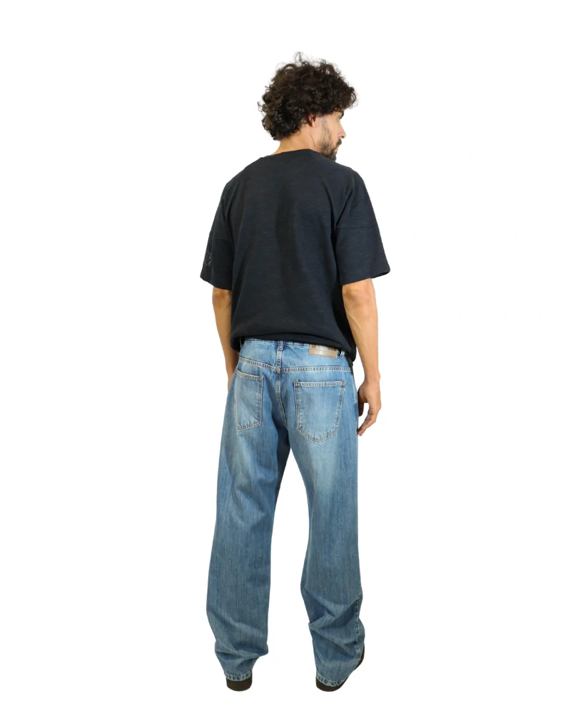 FotoCalça Masculina Over Reta