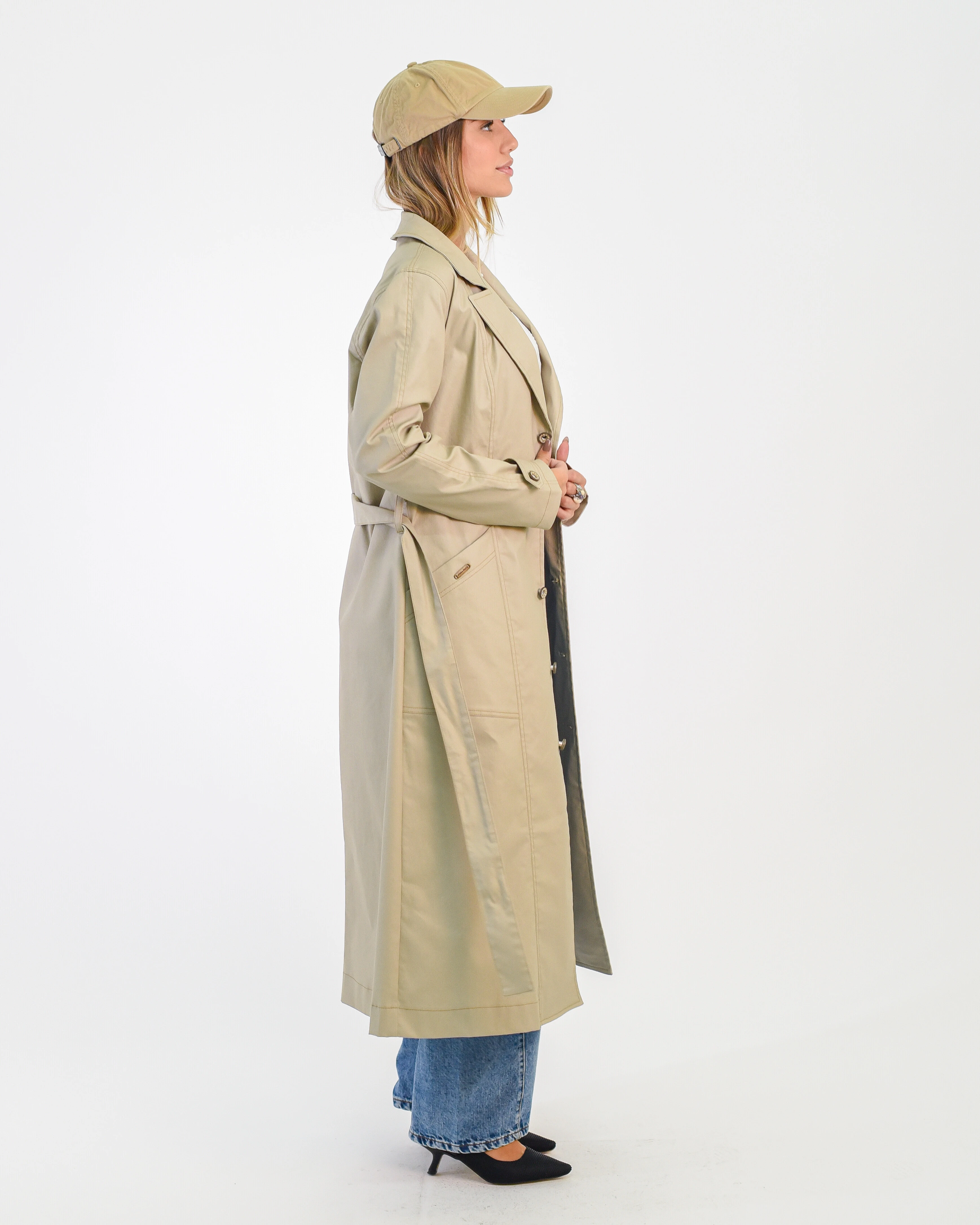 Foto Trench Coat de Sarja