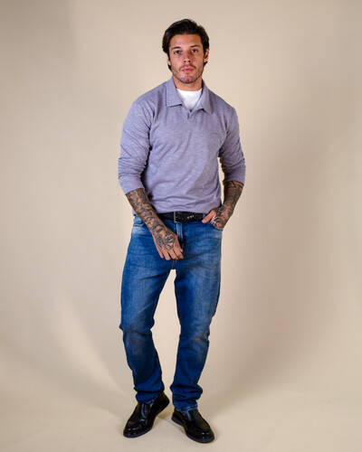 Foto Calça Jeans Masculina Operarock Relaxed