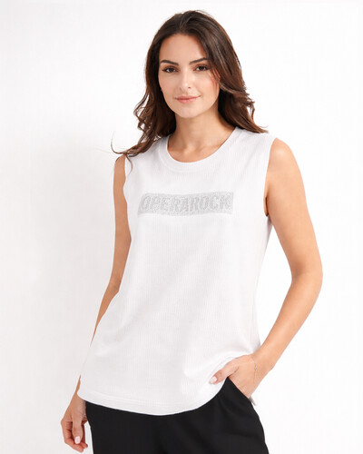 Foto Regata Feminina Malha Texturizada Operarock