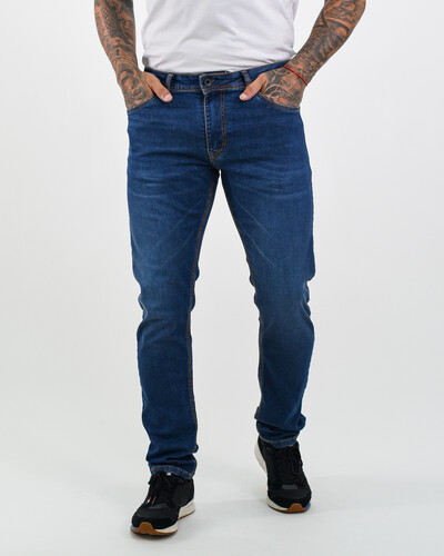 Foto Calça Masculina Skinny Escura