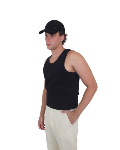 FotoCalça Masculina Linho Cós Passante