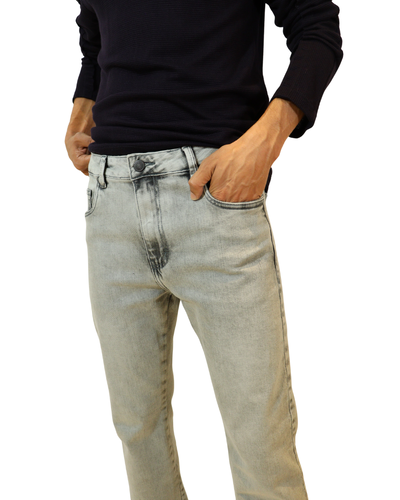 FotoCalça Masculina Dad Jeans Cinza
