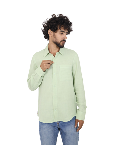 Foto Camisa Comfort Amassada