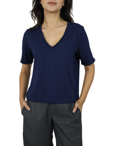 Foto T-Shirt Decote V