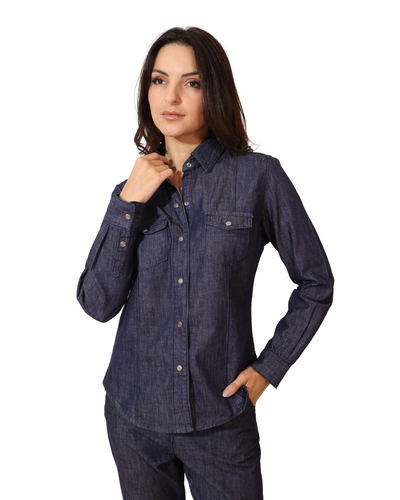 FotoCalça Feminina Jeans Reta