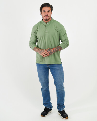 Foto Calça Masculina Slim com Recortes