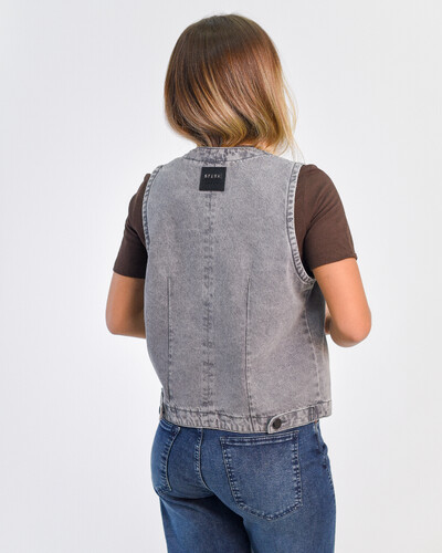 Foto Colete Jeans