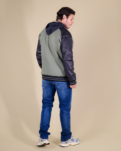 Foto Jaqueta Masculina Operarock Raglan College