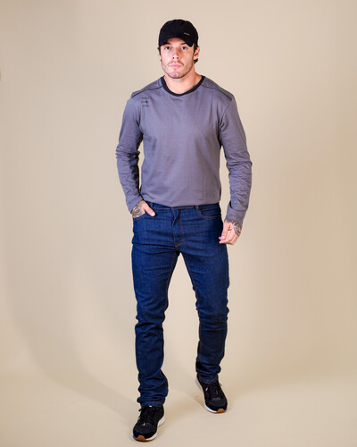 Foto Calça Masculina Slim Amaciada
