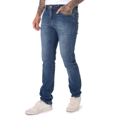 FotoCalça Jeans Slim Fit Média