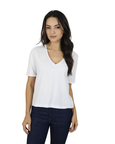 Foto T-Shirt Decote V