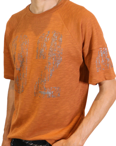 FotoT-shirt Flamê Manga Raglan