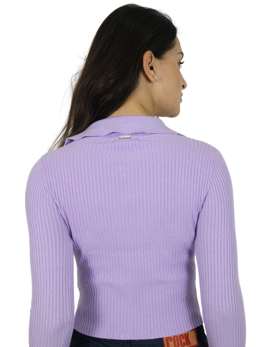 Foto Top Cropped em Tricot