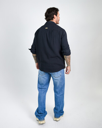 Foto Camisa Comfort Amassada